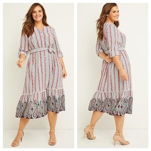 Lane Bryant | Paisley Midi Dress